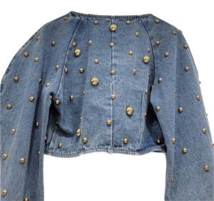 The studded jacket