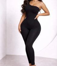Load image into Gallery viewer, Shoulder off jumpsuit