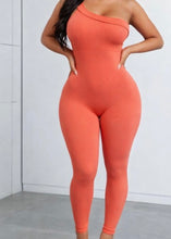 Load image into Gallery viewer, Shoulder off jumpsuit
