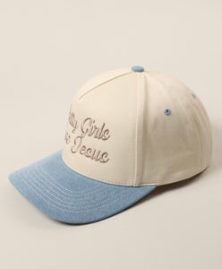 Pretty girls love Jesus cap